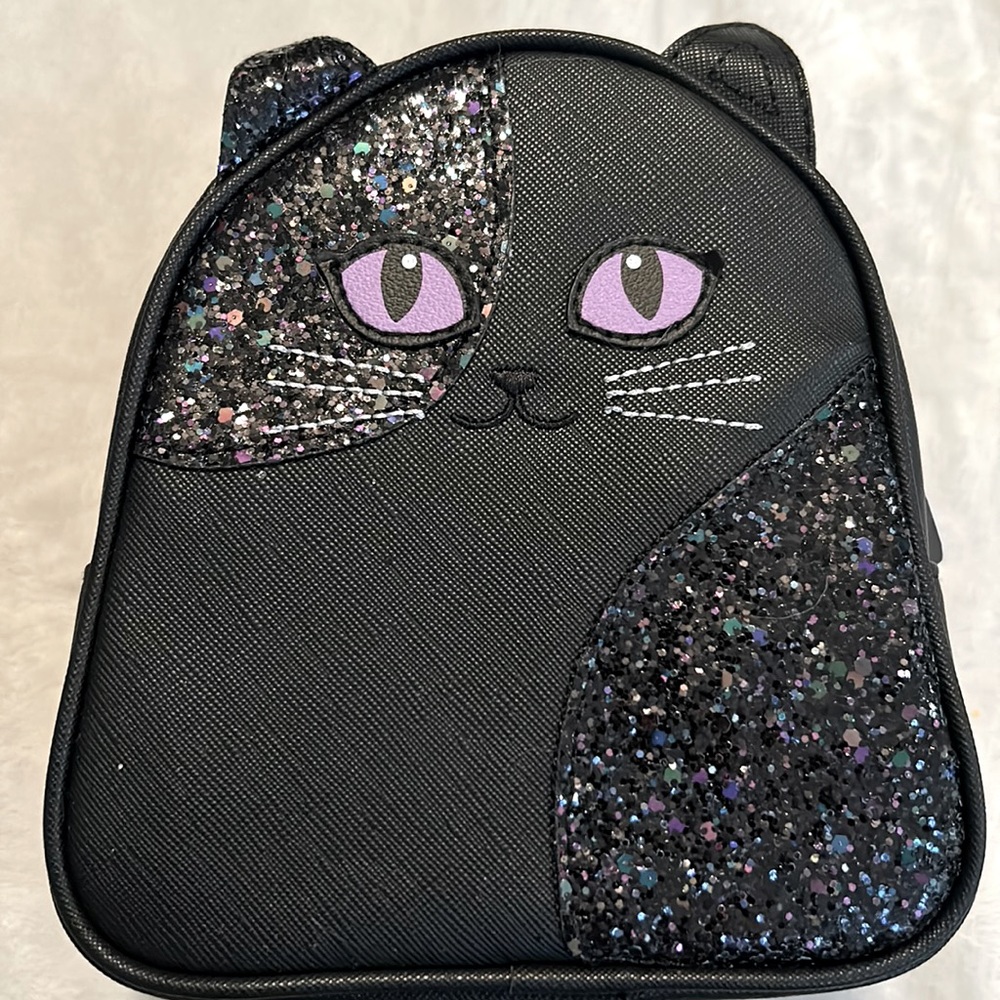 BBW Cat Mini Backpack 🖤💜